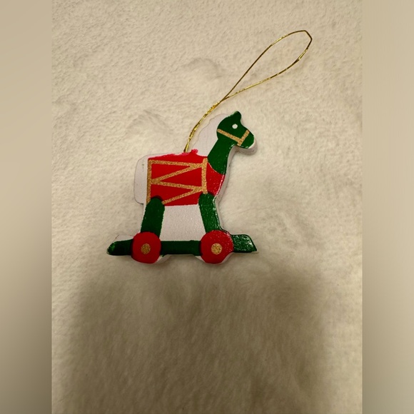 Vintage Rocking Horses Christmas Ornaments - Picture 7 of 8